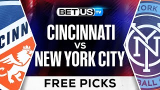 Cincinnati vs New York City  MLS Expert Predictions Soccer Picks amp Best Bets [upl. by Ymaj534]