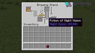 How to Make a Potion of Invisibility in Minecraft [upl. by Geibel]