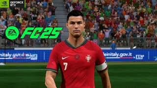 EA FC 25  Croatia Vs Portugal  Ft Modric  Ronaldo  Ultra Graphics 4K60 eafc25 fc25 cr7 [upl. by Ardnasil]