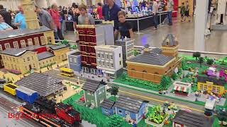 Lego Brick Fair Virginia 2024 Lets check out a couple awesome MOCs [upl. by Ecila890]