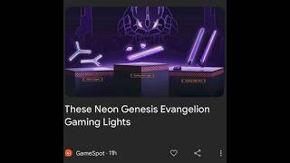 Neon Genesis Evangelion Gaming Lights [upl. by Risay218]