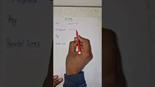 Line vs Line segment and RayDifference between Line and Line Segment and RayGeometry [upl. by Asirb708]