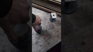 Experiment with homemade electromagnet [upl. by Dominus]