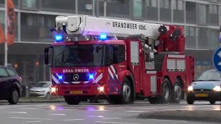 Prio 1 A1 HW 011850 Groningen en Ambu 01124 naar UMCG Brandweer naar melding [upl. by Tare]