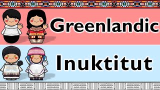 ESKALEUT GREENLANDIC amp INUKTITUT [upl. by Enneillij]