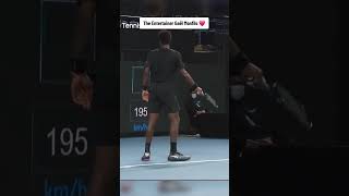 The Entertainer Gael Monfils gaelmonfils tennisplayer tennisfun [upl. by Cordelia]