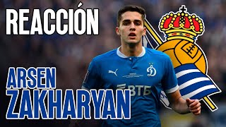 ASÍ JUEGA ZAKHARYAN Nuevo fichaje de la Real Sociedad [upl. by Leahcimnoj]