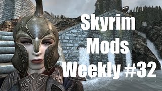 Skyrim Mods Weekly 32  Noldor Content Pack Floating Healthbars ELECTRIFY [upl. by Hguh]