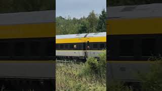 Via Rail flying by viarail passengertrain [upl. by Irat]