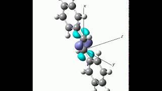 Electron Density Difference on Stilbene GSES by DFT calculation [upl. by Merwyn]