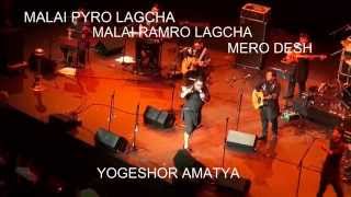 MALAI PYARO LAGCHA MALAI RAMROLAGCHA MERO DESH YOGI AMATYA [upl. by Buschi]