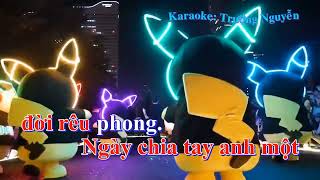 KARAOKE KIẾP VE SẦU  ROCK  TONE NAM [upl. by Bel]