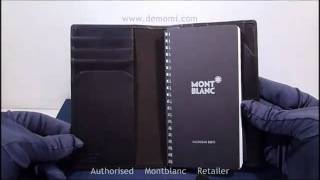 MB 101763 montblanc diaryampnotes vertical diary review [upl. by Beedon965]