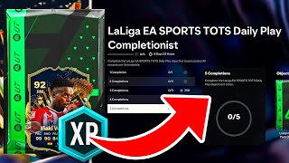 How to Complete La Liga EA Sports TOTS Daily Play Completionist Objectives in EA FC 24 [upl. by Onidranreb]