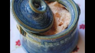 Receta fácil de paté de salmón [upl. by Kettie]