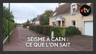 Tremblement de terre dans le Calvados  ce que lon sait [upl. by Yeleen]