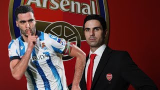 Real Sociedad president message to Arsenal reg arding Mikel Merinos transfer news [upl. by Divadnoj693]