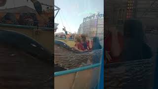 Pirates revenge log ride off ride Ekka Brisbane 2023 [upl. by Kare214]