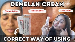 Can We Use Demelan Cream Everyday For Skin Brightening Pharmacy Brightening Cream Demelan [upl. by Lienhard]