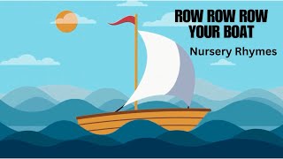 Row Row Row Your Boat  Nursery Rhymes amp Kids Song  The Tinee Toons [upl. by Amand141]