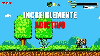 Un metroidvania super ADICTIVO  Aggelos GAMEPLAY en ESPAÑOL [upl. by Nolek]