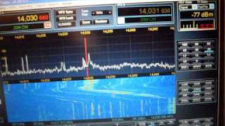 Spectrum Scope for Yaesu FT2000 [upl. by Neehsuan]