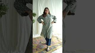 REZAA  Ajrakh Kurtas theindianethnicco shopnow newcollection [upl. by Brion]