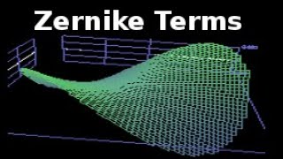 Zernike Terms Explained for Telescope Makers [upl. by Hairym]