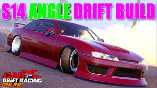 CarX Drift Racing  Best Fujin SX Nissan S14 Drift Build  BEST TUNE For ANGLE amp TANDEMS [upl. by Sset]