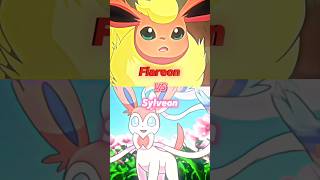 Flareon vs Sylveon edit no hate pokemon edits shorts [upl. by Nodaj897]