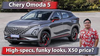 Chery Omoda 5 in Malaysia  highspecs funky looks X50 price [upl. by Gmur]