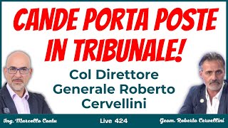 CANDE porta Poste in tribunale Col Direttore Generale Roberto Cervellini 424 [upl. by Ho]