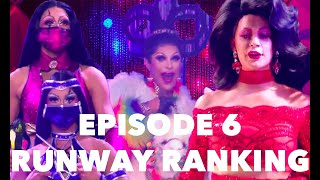 DRAG RACE HOLLAND EPISODE 6  RUNWAY RANKING [upl. by Akisej]