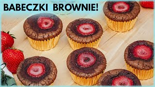 Najlepsze BABECZKI BROWNIE  szybki przepis bez miksera Idealne na grilla  Sugarlady [upl. by Nosredna]