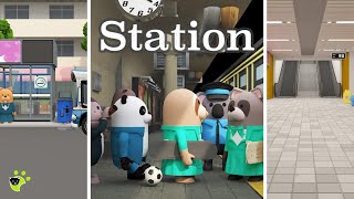 Station Escape Room 駅  GBFinger Studio Walkthrough 脱出ゲーム Escape Room Club Collection [upl. by Lemkul316]