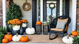 Stunning Fall Porch Makeover Modern Styling Ideas for Urban Homes [upl. by Wooldridge]