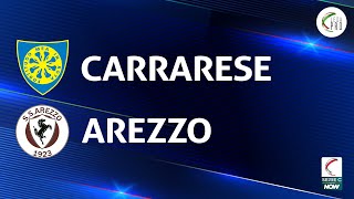 Carrarese  Arezzo 23  Gli Highlights [upl. by Loss]