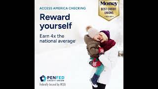 PenFed Credit Union  Access America Checking  Reward Yourself [upl. by Alyek]