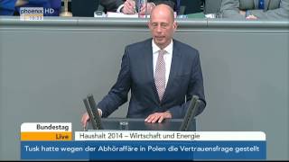 Bundestag  Debatte zu Wirtschaft und Energie am 26062014 [upl. by Haleigh]