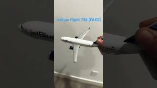 Jetblue flight 736 FAKE [upl. by Imhskal]