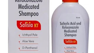 salisia kt shampoo review in hindihow to use salisia kt shampoo [upl. by Retxed492]