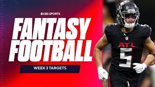 Fantasy Football Week 3 Waiver Wire Expert advice on which players to target for your team [upl. by Beberg571]