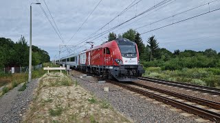 EU160013  IC CHEŁMIANIN z Warszawy Wsch do Chełma na wysokości lubelskiego os Górki 16072022 [upl. by Sherrie786]