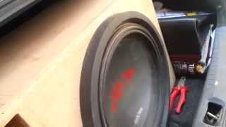 Rockford Fosgate P400X1 with Alpine Type R 15 Review [upl. by Metcalf293]