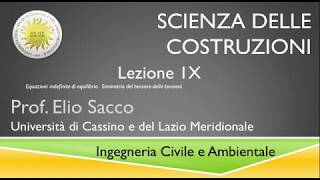 Scienza delle Costruzioni lezione9 [upl. by Faria95]