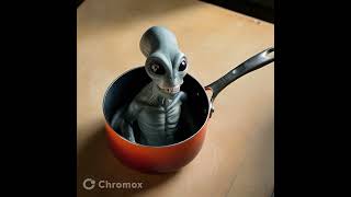 Alien from red pan [upl. by Cicenia]