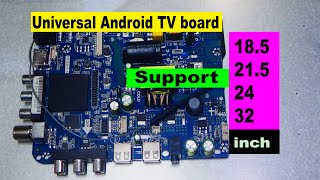 SP368115 Android tv motherboard [upl. by Haimehen]