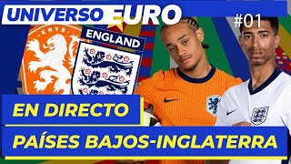 PAÍSES BAJOS  INGLATERRA EN DIRECTO  EURO 2024  SEMIFINALES de la EUROCOPA [upl. by Andrade]