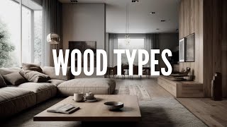 The Different Types of Wood and Their Uses in Design and Construction [upl. by Marko]