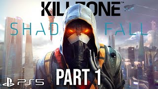 KILLZONE SHADOW FALL PS5 Gameplay Walkthrough Part 1  INTRO 4K 60fps PlayStation 5 [upl. by Eceertal]